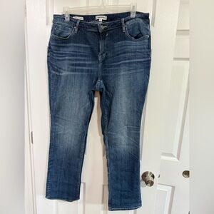 Vigoss Women’s Marley Deep Blue Straight Jeans 20W